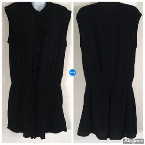 NiNE BiRD Black Romper Size Large